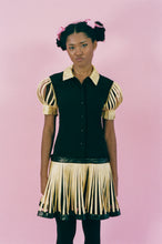 Load image into Gallery viewer, SOLEIL ROSINE DRESS IN BLACK AND YELLOW