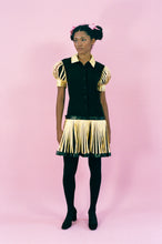 Load image into Gallery viewer, SOLEIL ROSINE DRESS IN BLACK AND YELLOW