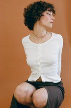 Load image into Gallery viewer, SOPHIE CARDIGAN IN WHITE