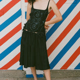 STARRY NIGHT LONG DRESS IN BLACK