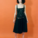 STARRY NIGHT LONG DRESS IN BLACK