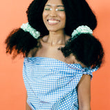 SWAN TOP IN GINGHAM PICNIC