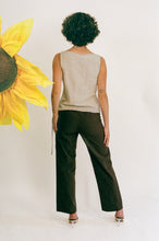 Load image into Gallery viewer, TIE PANTS IN CHOCOLATE