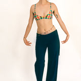 TIE PANTS IN NAVY