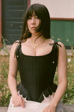 Load image into Gallery viewer, CORSETTO TOSCA IN BLACK