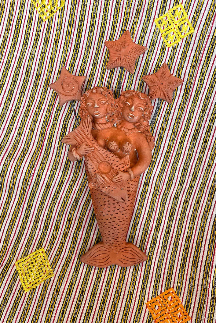 GEMINI MERMAID WALL HANGING