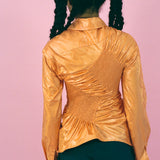 TWIST SHIRT IN ORANGE