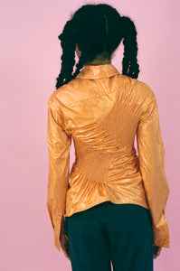 TWIST SHIRT IN ORANGE