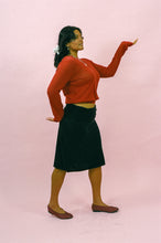 Load image into Gallery viewer, VESTA SKIRT IN BLACK
