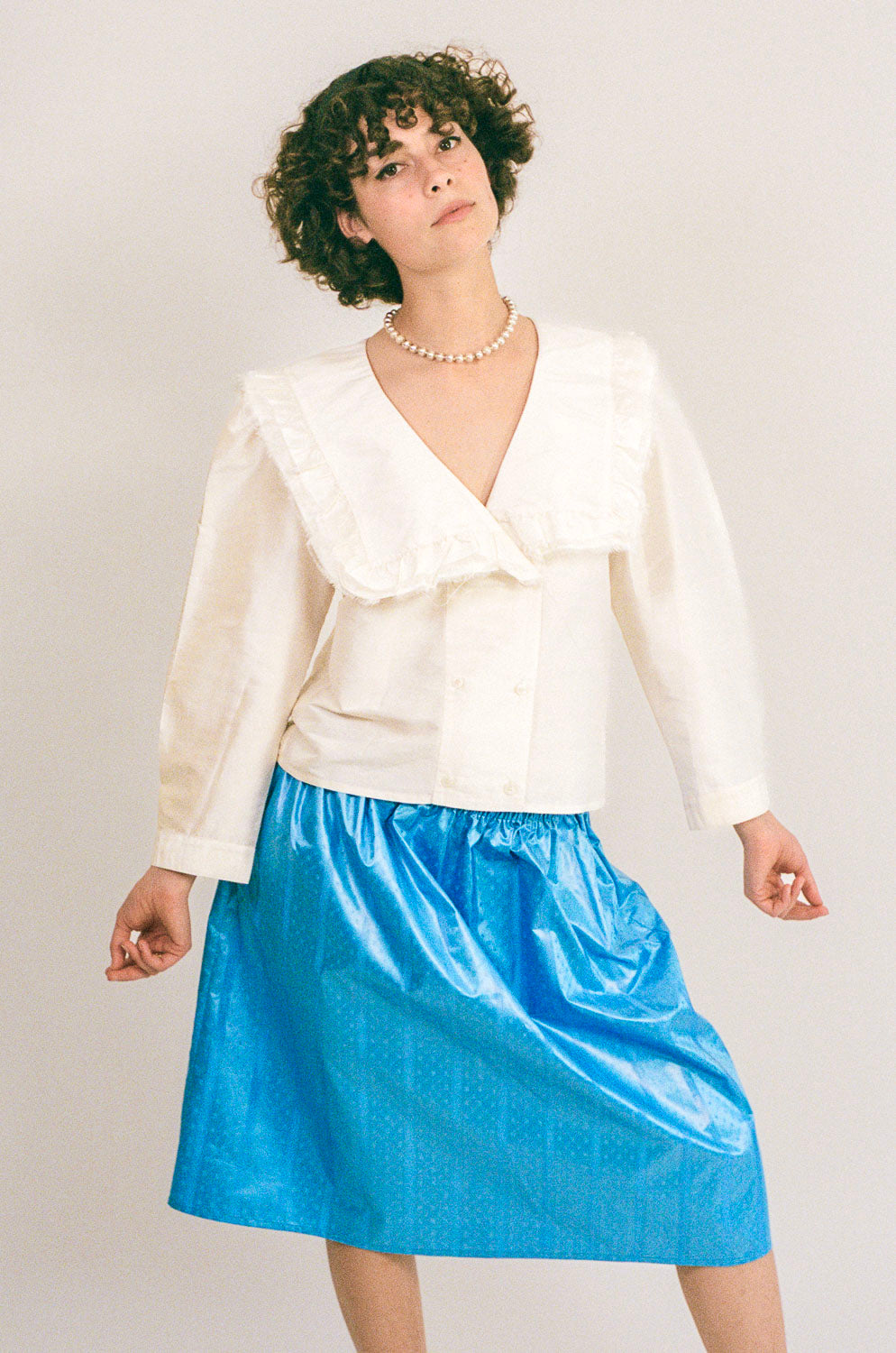 VIENNA BLOUSE IN WHITE