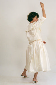 MARIA LUISA SKIRT IN SILK TAFFETA