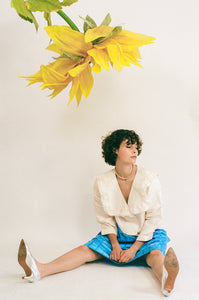 VIENNA BLOUSE IN WHITE