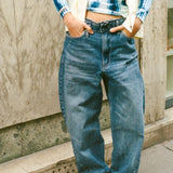 WOBBLY JEANS IN VINTAGE WASH DENIM
