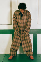 Load image into Gallery viewer, WOOL PLAID COAT IN YELLOW