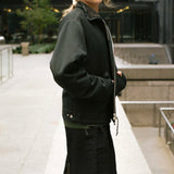 WORKER JACKET IN GREY