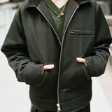 WORKER JACKET IN GREY