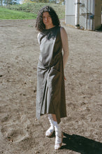 Load image into Gallery viewer, WRAP DRESS IN HERRINGBONE