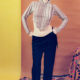 XYLO JUMPER IN COPPER WITH ECRU