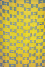 Load image into Gallery viewer, YELLOW AND BLUE EWE KENTE