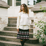 cotton lace dinner guest white bib