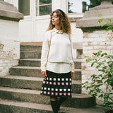 cotton lace dinner guest white bib