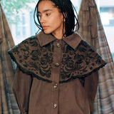 AUGUSTINA TRENCH IN CHOCOLATE BROWN