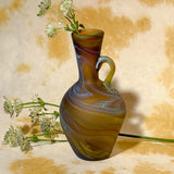 AMBER SMALL GLASS VASE MULTI