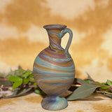 AMBER SMALL GLASS VASE MULTI