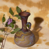 AMBER SMALL GLASS VASE MULTI