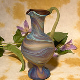AMBER SMALL GLASS VASE MULTI