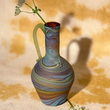 AMBER SMALL GLASS VASE MULTI