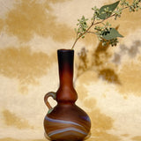 AMBER SMALL GLASS VASE MULTI