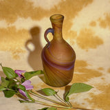 AMBER SMALL GLASS VASE MULTI