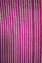 Load image into Gallery viewer, Gold/burgundy cotton lurex metallic aso oke cloth