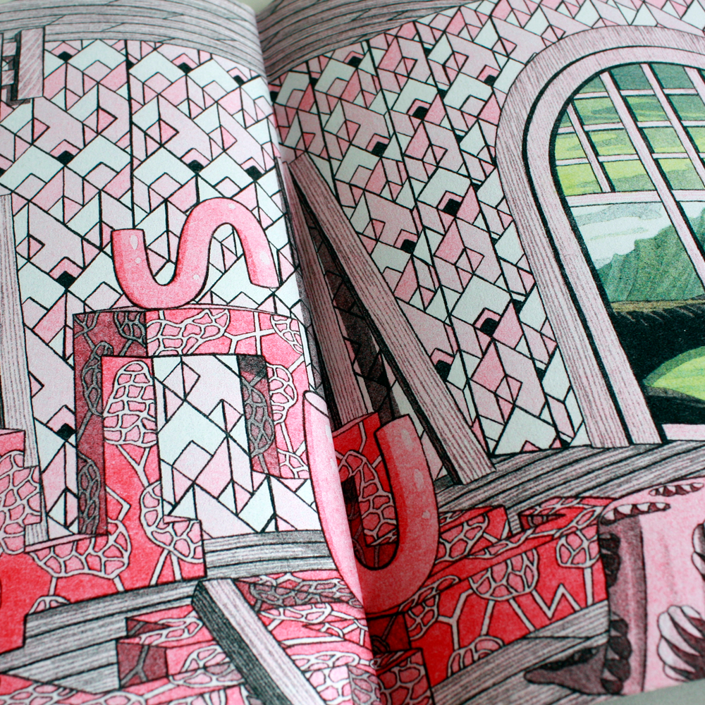 4 colour risograph zine