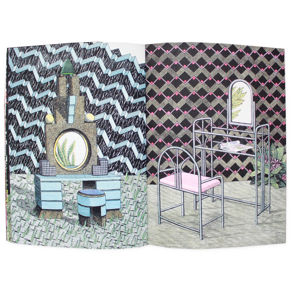 4 colour risograph zine