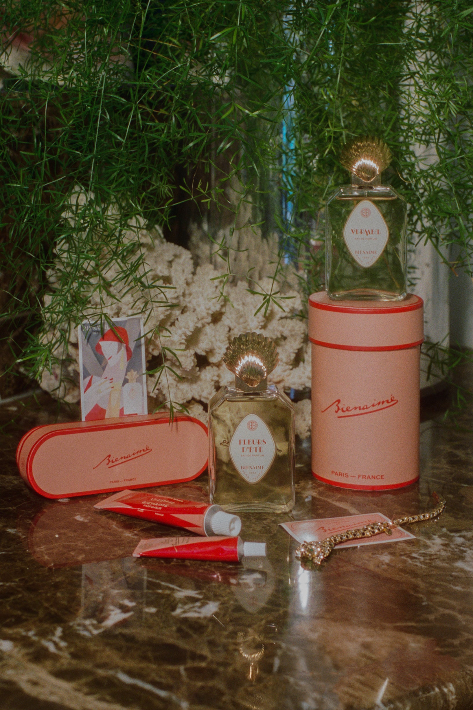 pink red petit Parisian lip cream