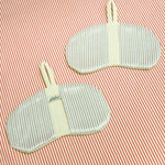 darling poly cotton bean pot mitts in shahi