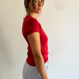 BELLEVUE TEE IN TOMATE - Gil Rodriguez