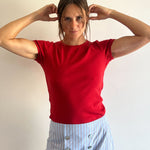 BELLEVUE TEE IN TOMATE - Gil Rodriguez