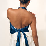 TOSCA BLOOMERS IN IVORY SILK TAFFETA