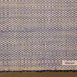 BLUE COLOUR BLOCK WOVEN PLACEMATS