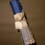 BLUE COLOUR BLOCK WOVEN PLACEMATS