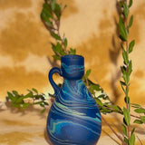 BLUE SMALL GLASS VASE MULTI