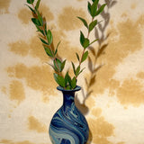 BLUE SMALL GLASS VASE MULTI
