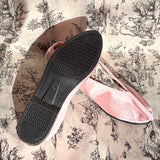 SATIN THEATRE SLIPPER IN BLUSH