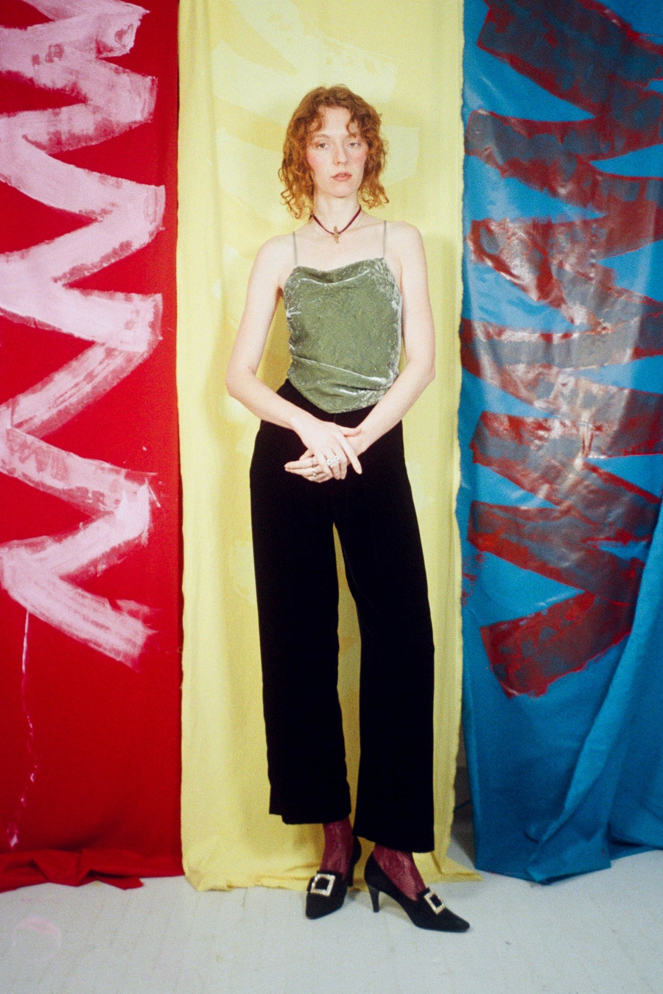 BOX-PLEAT TROUSER IN BLACK - 100% SILK