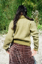 Load image into Gallery viewer, MOHAIR RIB CARDIGAN IN PEA SOUP - Michons Marigot