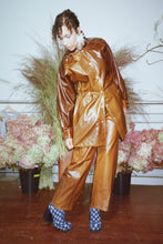 Load image into Gallery viewer, CARGO MIDI COAT IN BROWN - Mozhdeh Matin