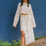 KULSI SKIRT IN IVORY